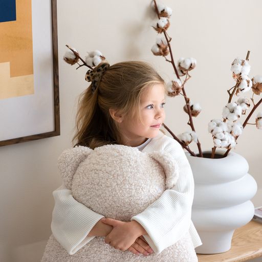 Bear Cream White Cushion