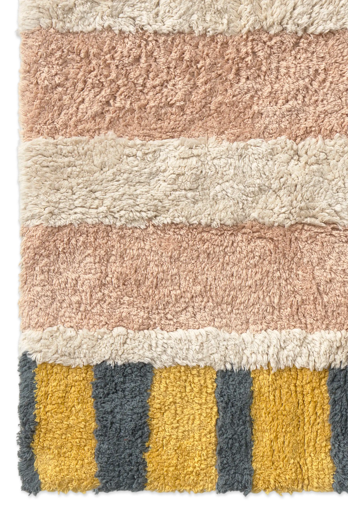 Color On Clay Washable Bath Rug