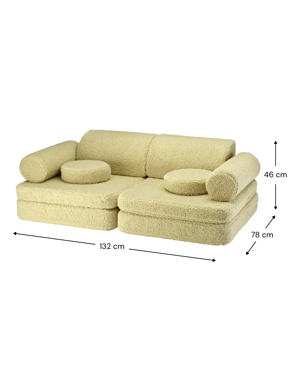 Matcha Green Settee