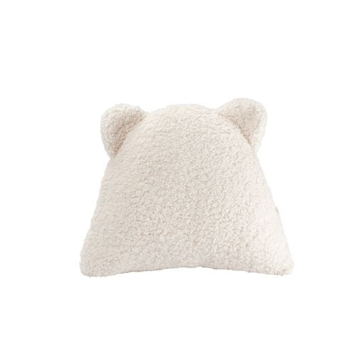 Wigiwama Bear Cream White Cushion at Rugs by Roo