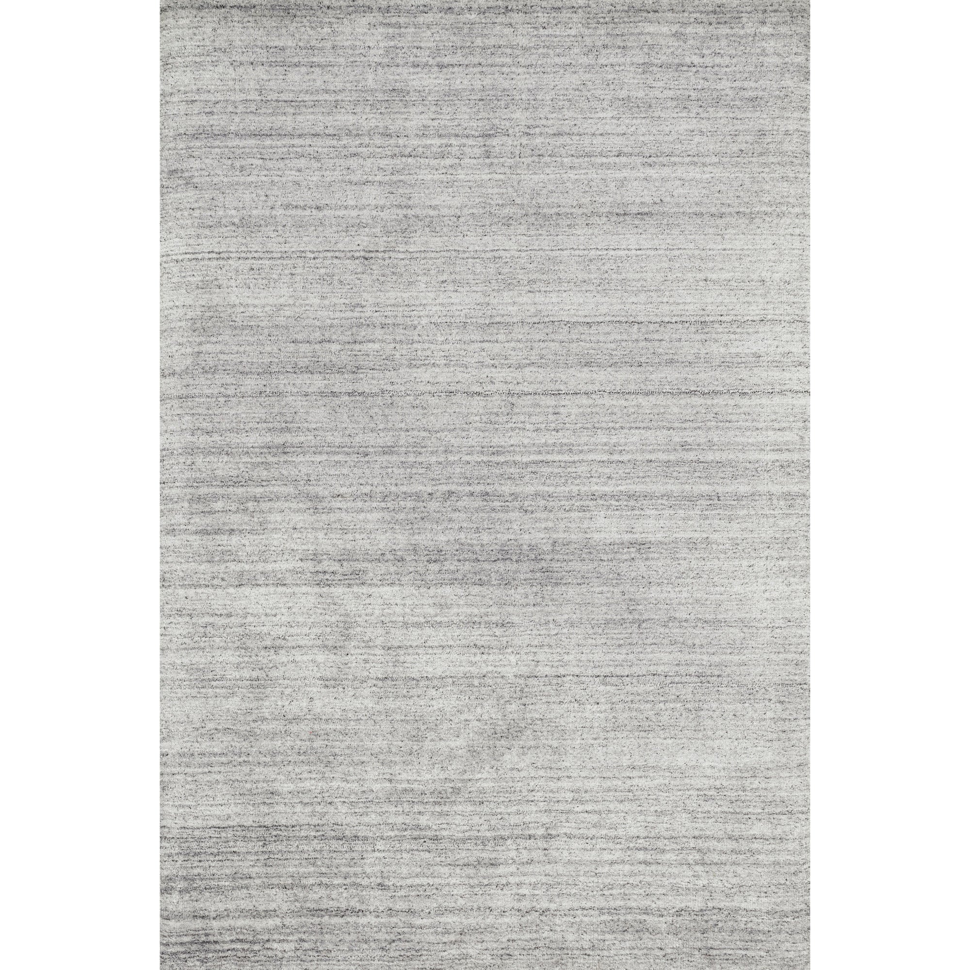 Rugs by Roo Loloi Barkley Silver Area Rug in size 3' 6" x 5' 6"