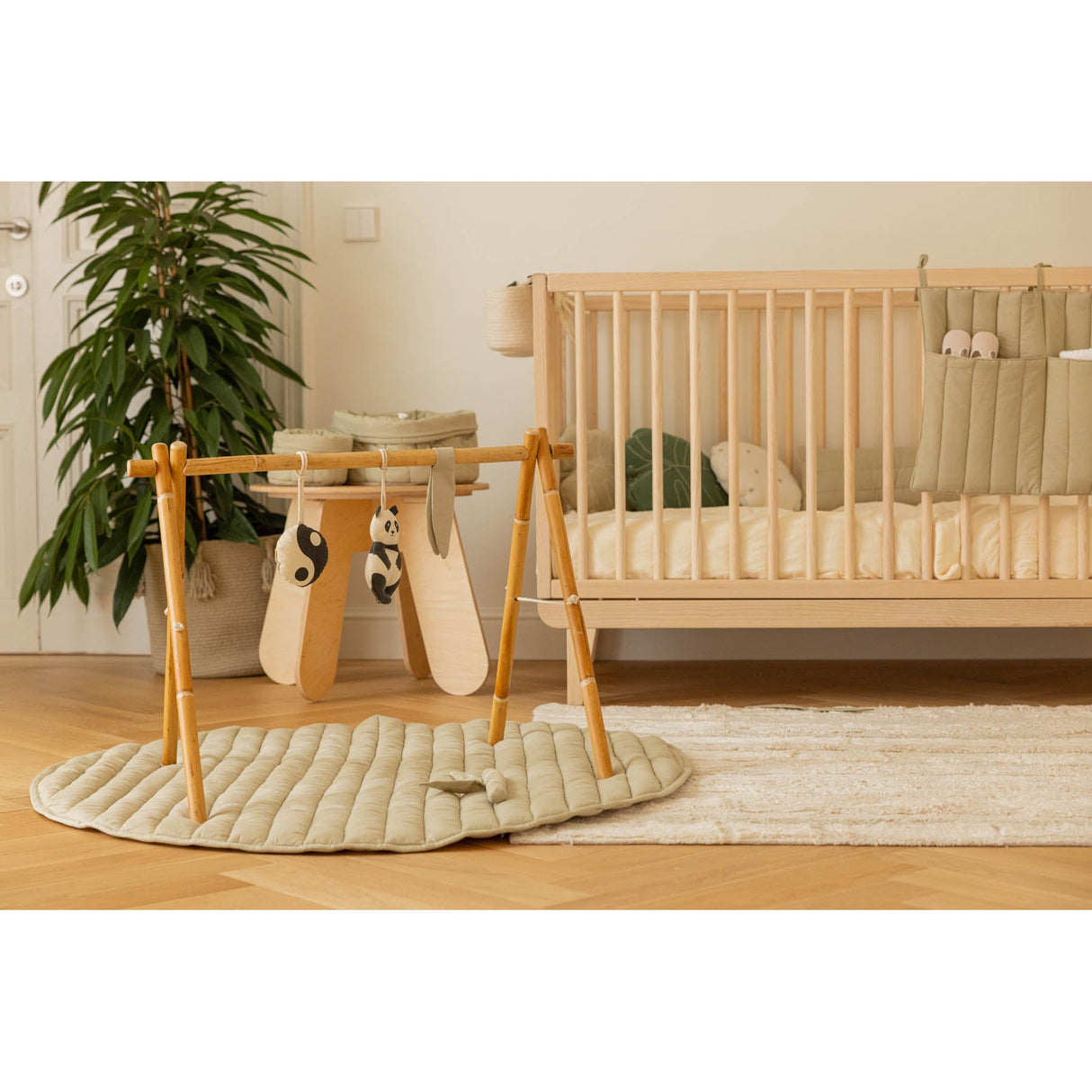 Bamboo Leaf Playmat