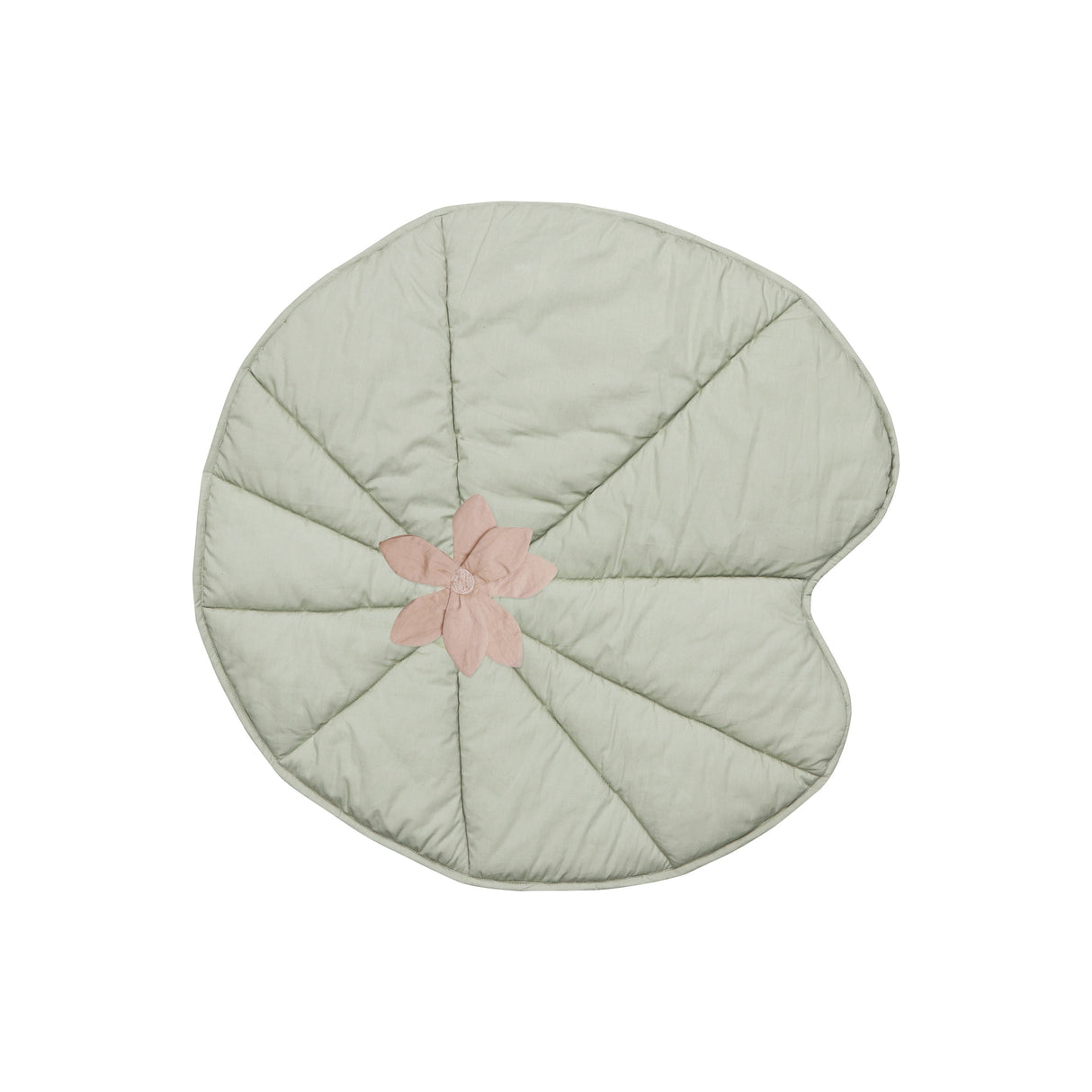 Fantasy Garden Water Lily Olive Playmat
