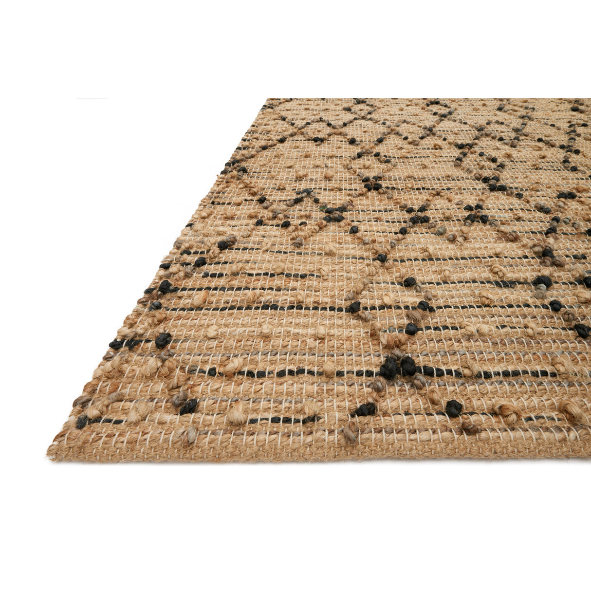 Rugs by Roo Loloi Beacon Charcoal Area Rug in size 5' 0" x 7' 6"