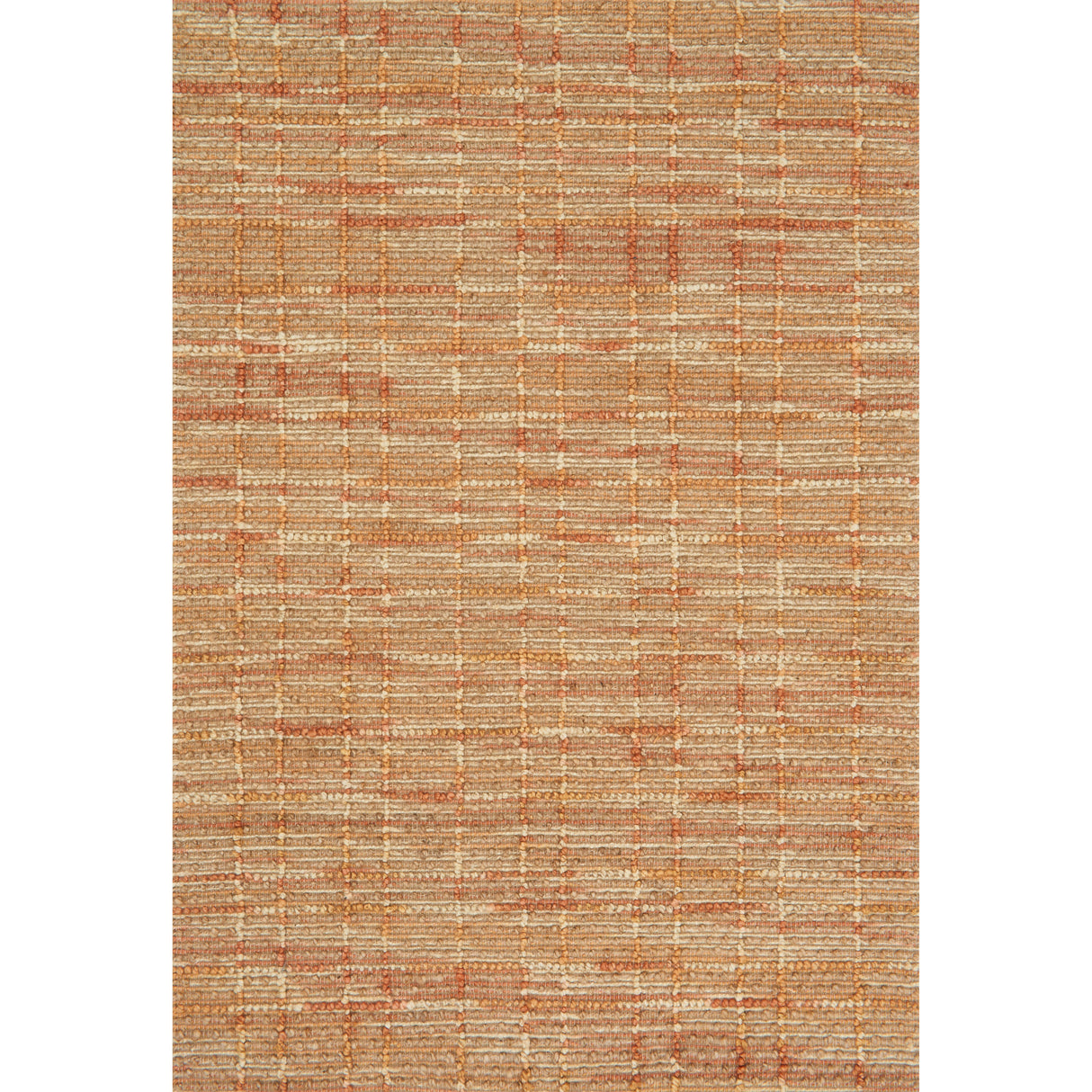 Rugs by Roo Loloi Beacon Tangerine Area Rug in size 18" x 18" Sample