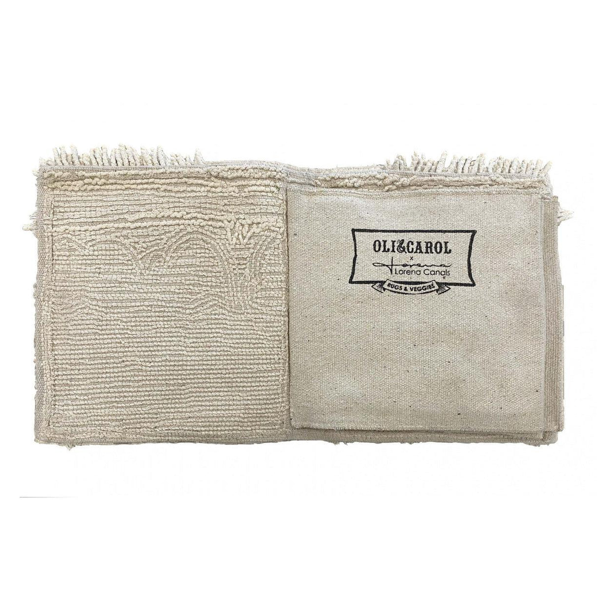 Rugs by Roo | Lorena Canals Oli & Carol "Cool Kids Eat Healthy" Textile Book-BOOK-GARDEN