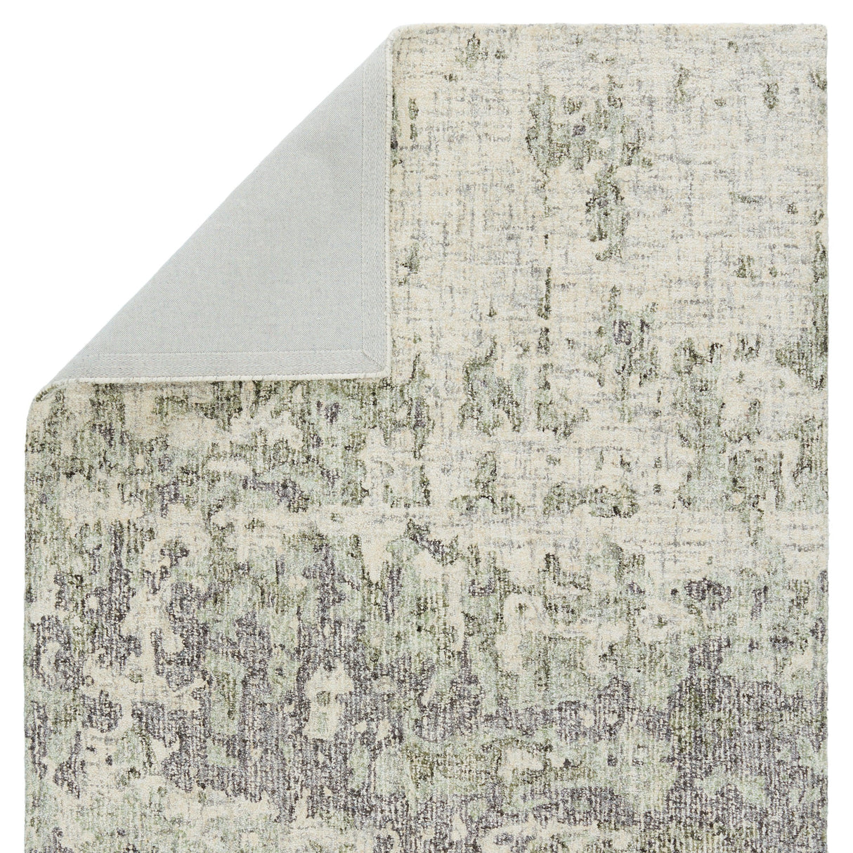 Rugs by Roo | Jaipur Living Absolon Handmade Abstract Taupe Green Area Rug-RUG152507