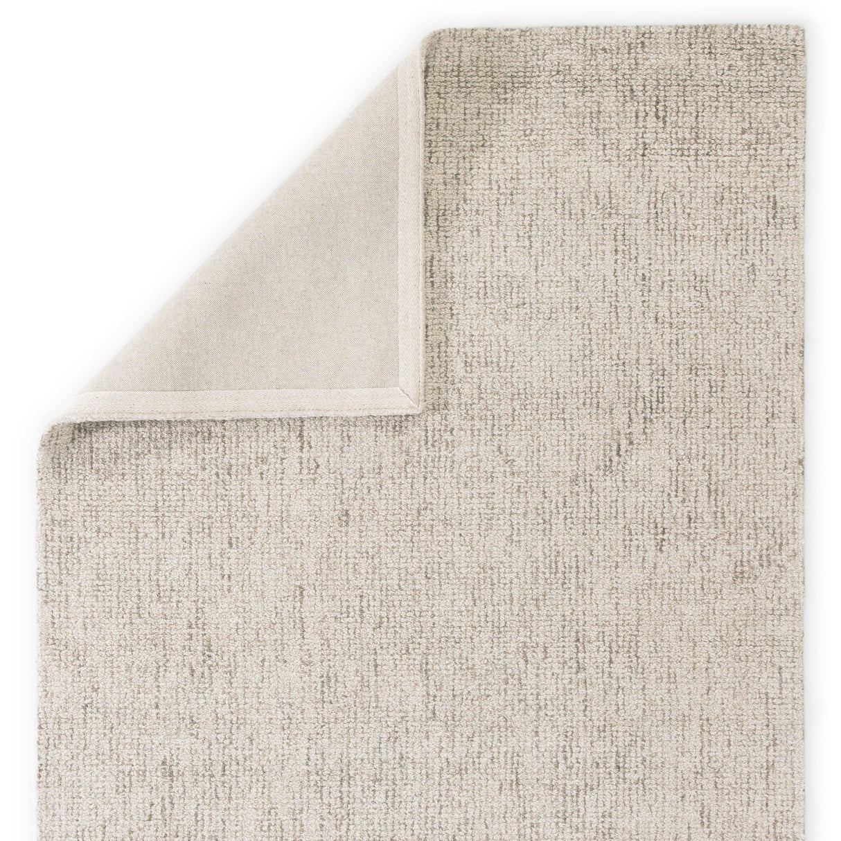 Rugs by Roo | Jaipur Living Oland Handmade Solid White Brown Area Rug-RUG113083
