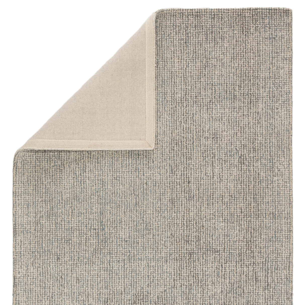 Rugs by Roo | Jaipur Living Oland Handmade Solid White Light Blue Area Rug-RUG138955