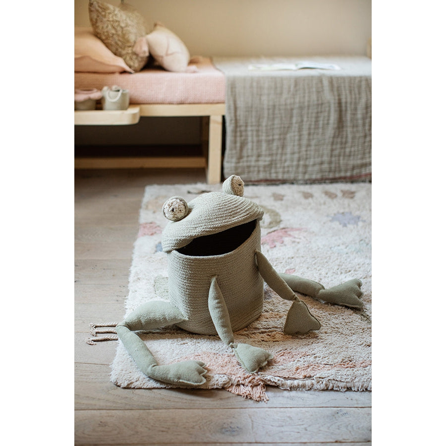 Fantasy Garden Fred the Frog Basket