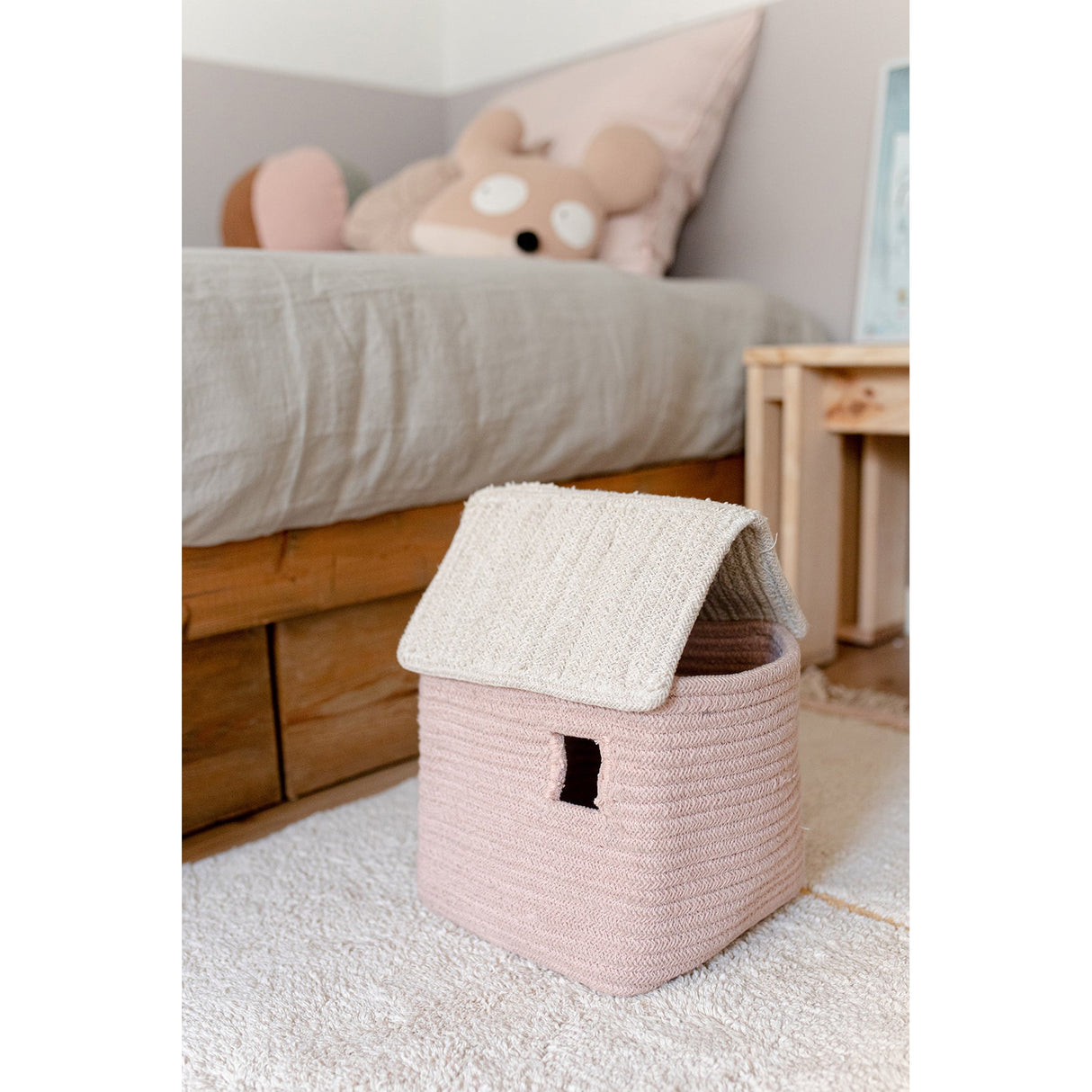 Eco-City Vintage Nude House Basket