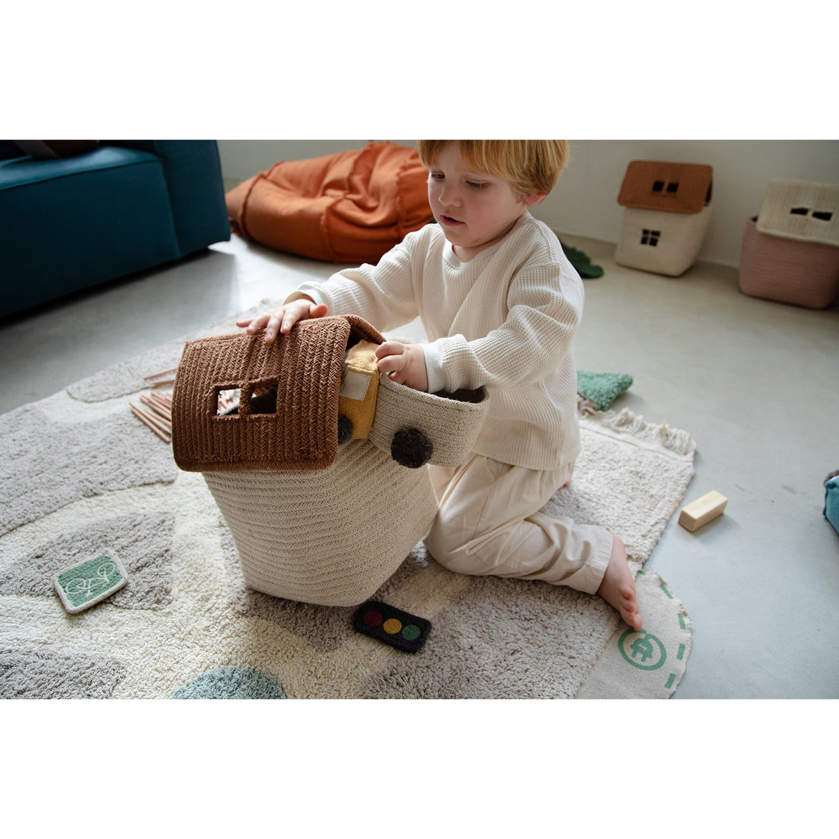 Eco-City Set of Mini Truck Baskets