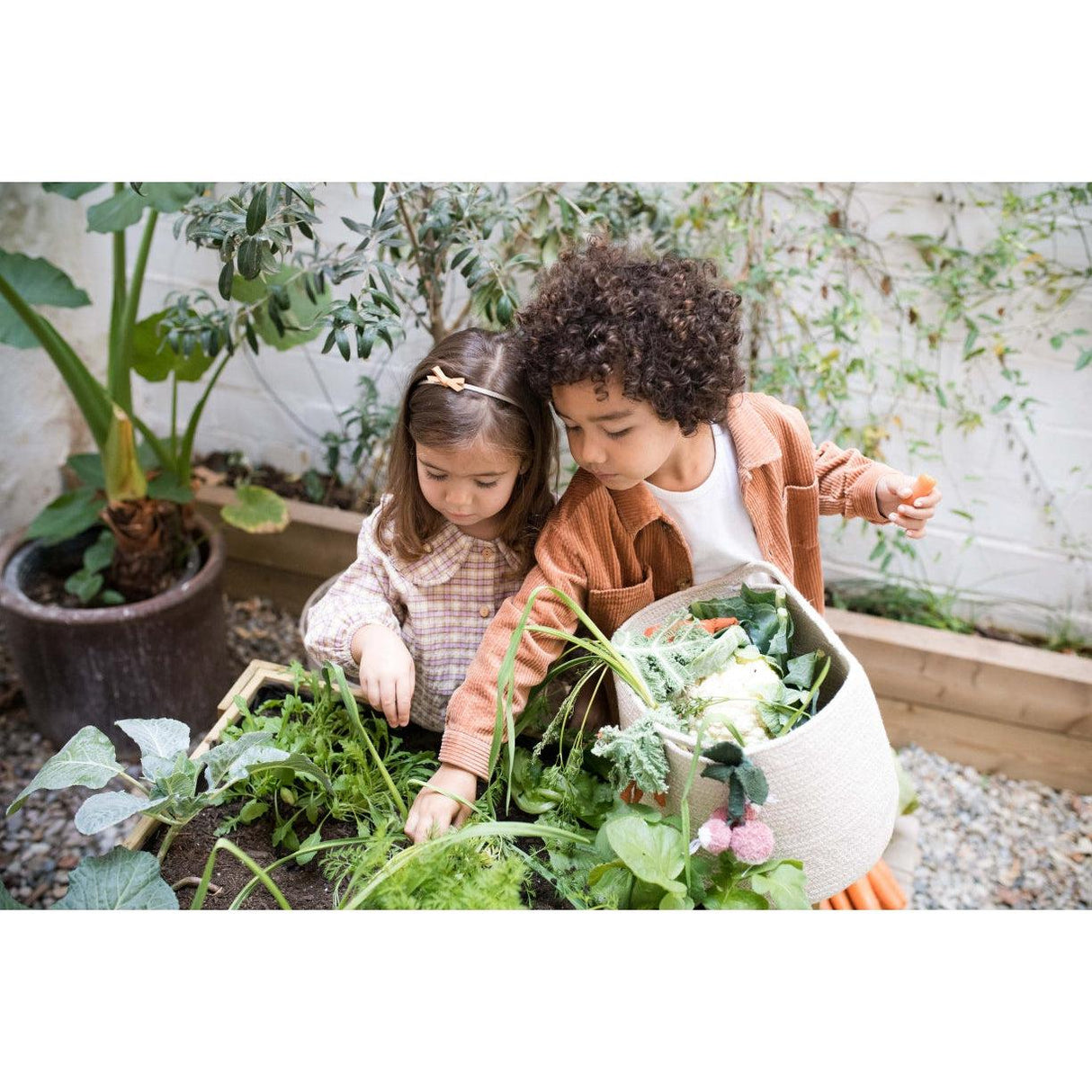 Rugs by Roo | Lorena Canals Oli & Carol Veggies Basket-BSK-VEGGIES