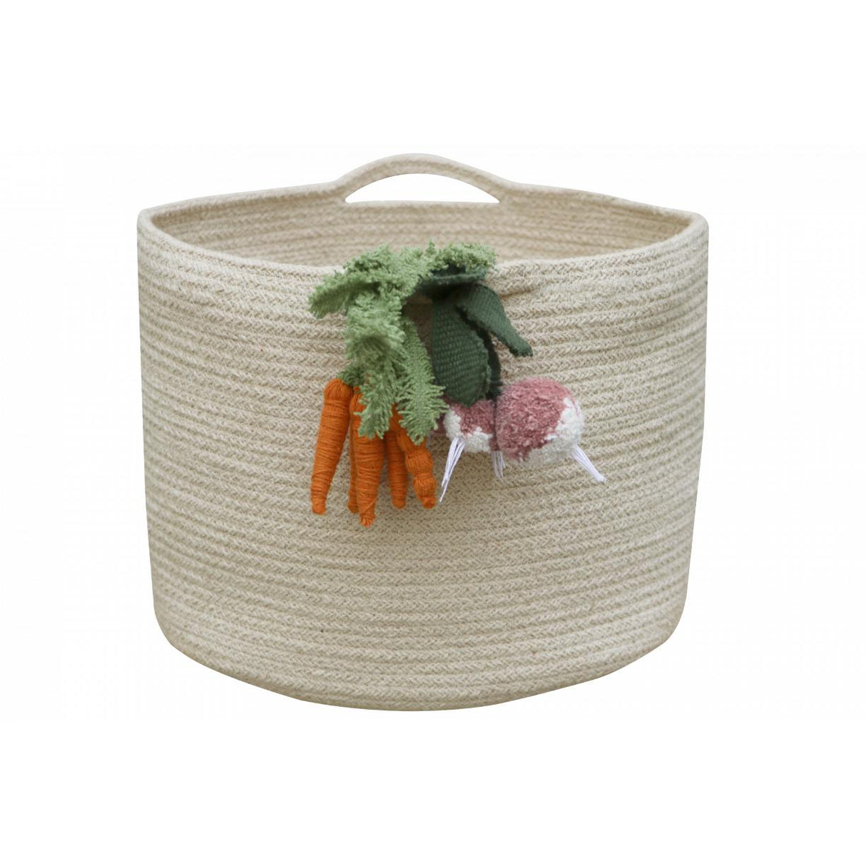 Rugs by Roo | Lorena Canals Oli & Carol Veggies Basket-BSK-VEGGIES