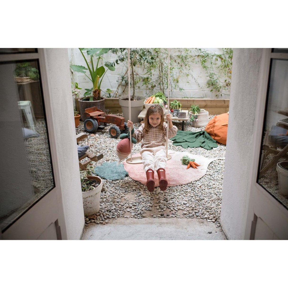 Rugs by Roo | Lorena Canals Oli & Carol Ramona The Radish Washable Area Rug-C-RAMONA