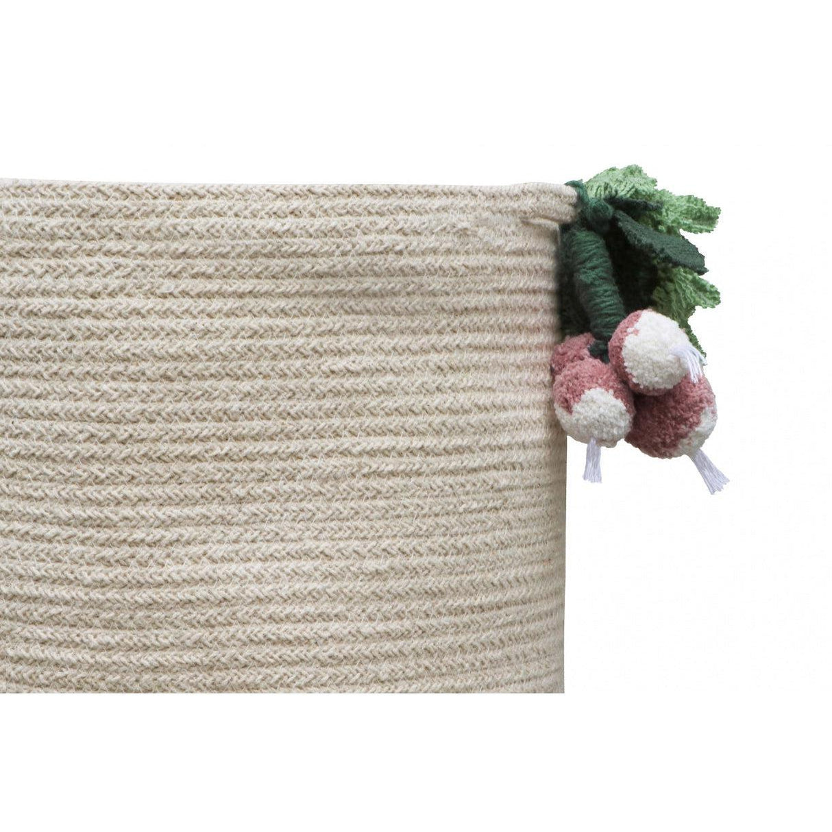 Rugs by Roo | Lorena Canals Oli & Carol Veggies Basket-BSK-VEGGIES