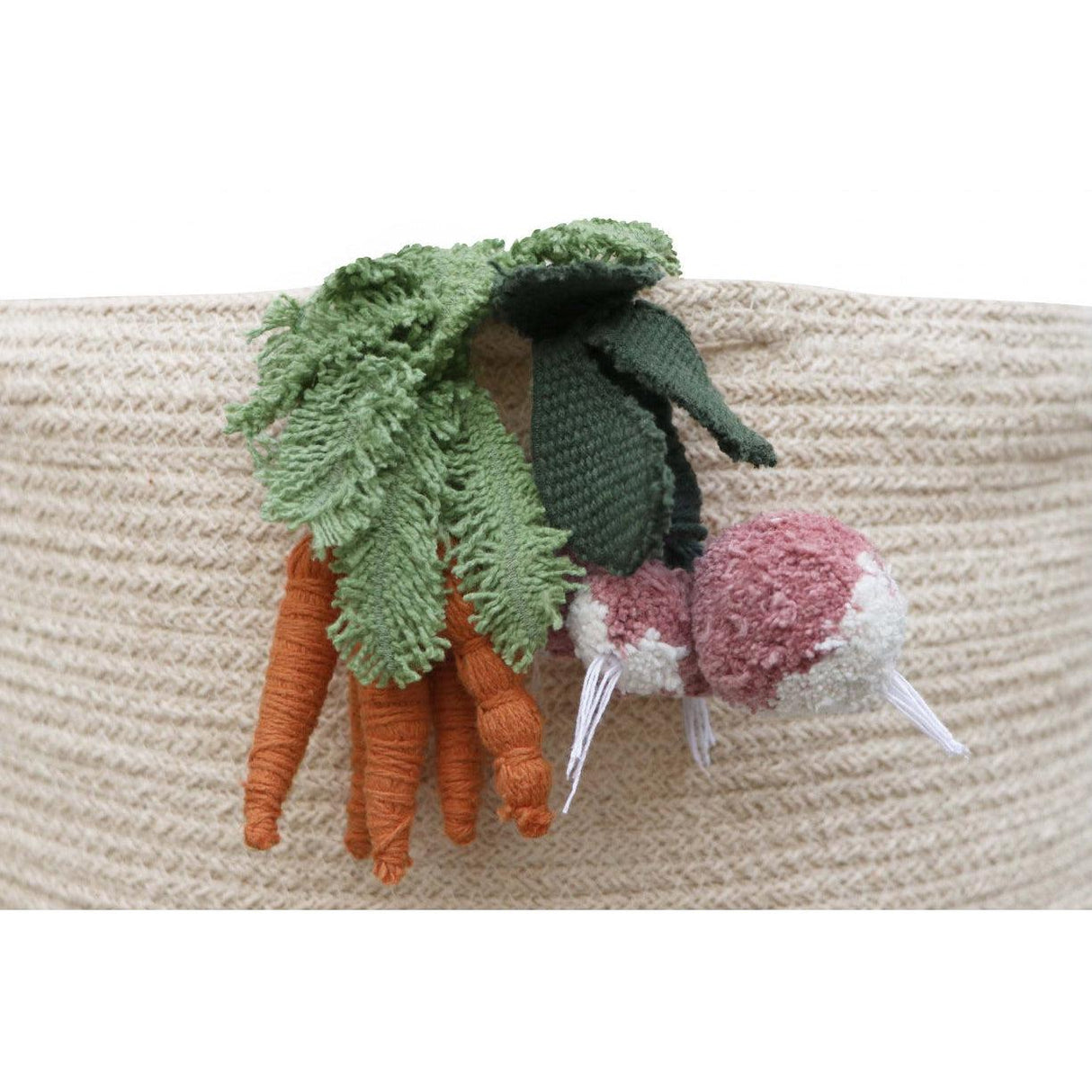 Rugs by Roo | Lorena Canals Oli & Carol Veggies Basket-BSK-VEGGIES