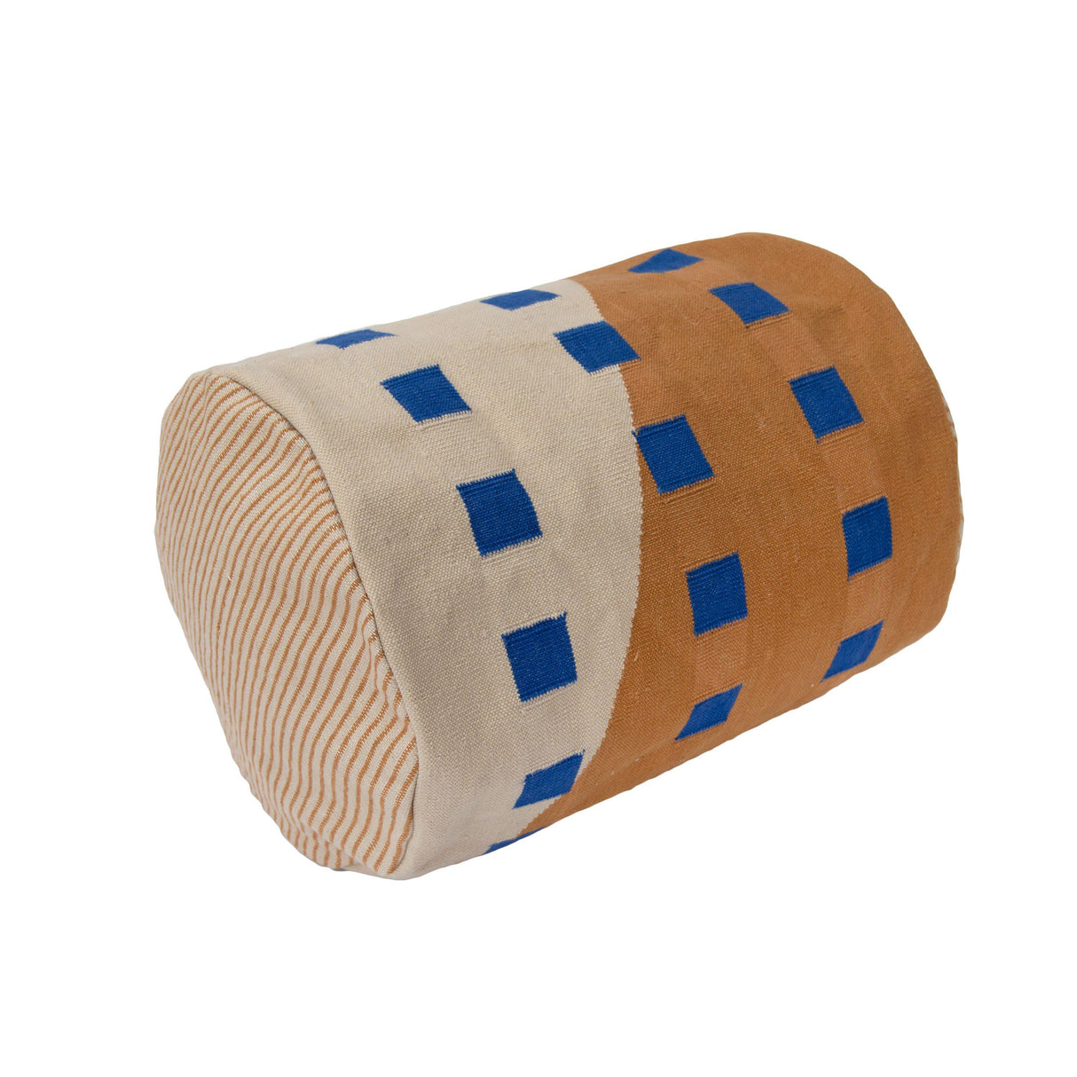 Rugs by Roo | Leah Singh Squares Bolster Pillow-H18BOL03