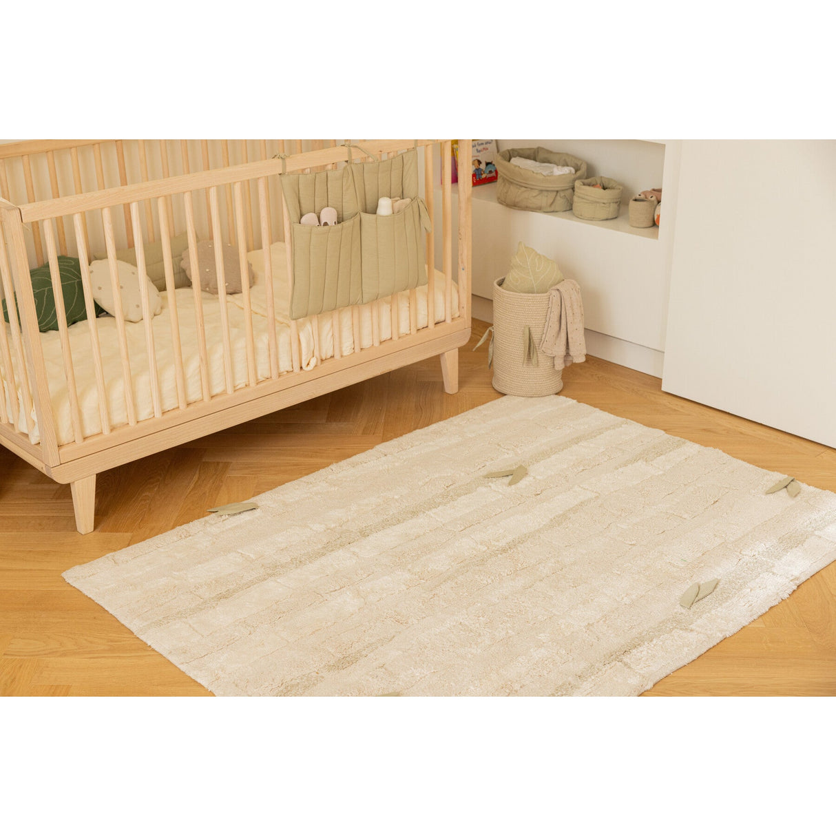 Bamboo Forest Washable Area Rug