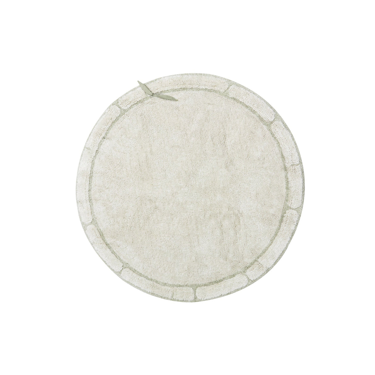 Bamboo Leaf Washable Area Rug