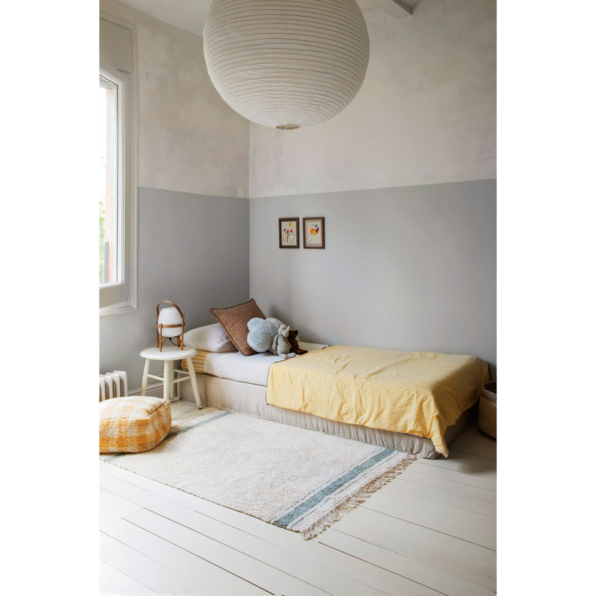 Lorena Canals Little Chefs Gastro Vintage Blue Washable Rug