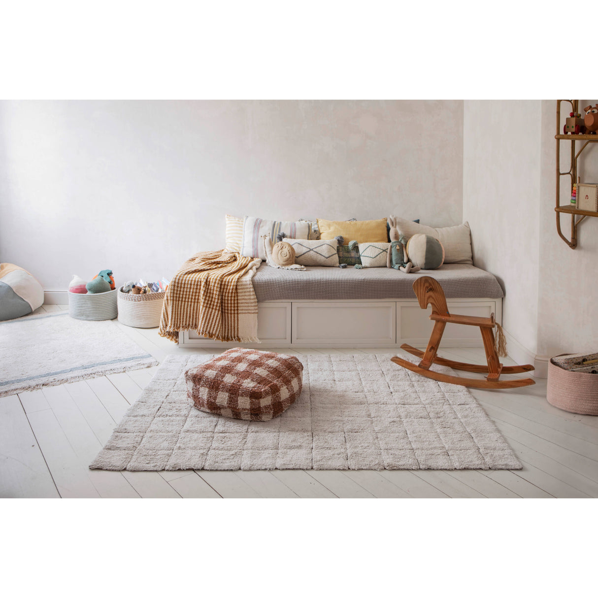 Little Chefs Mosaic Washable Rug