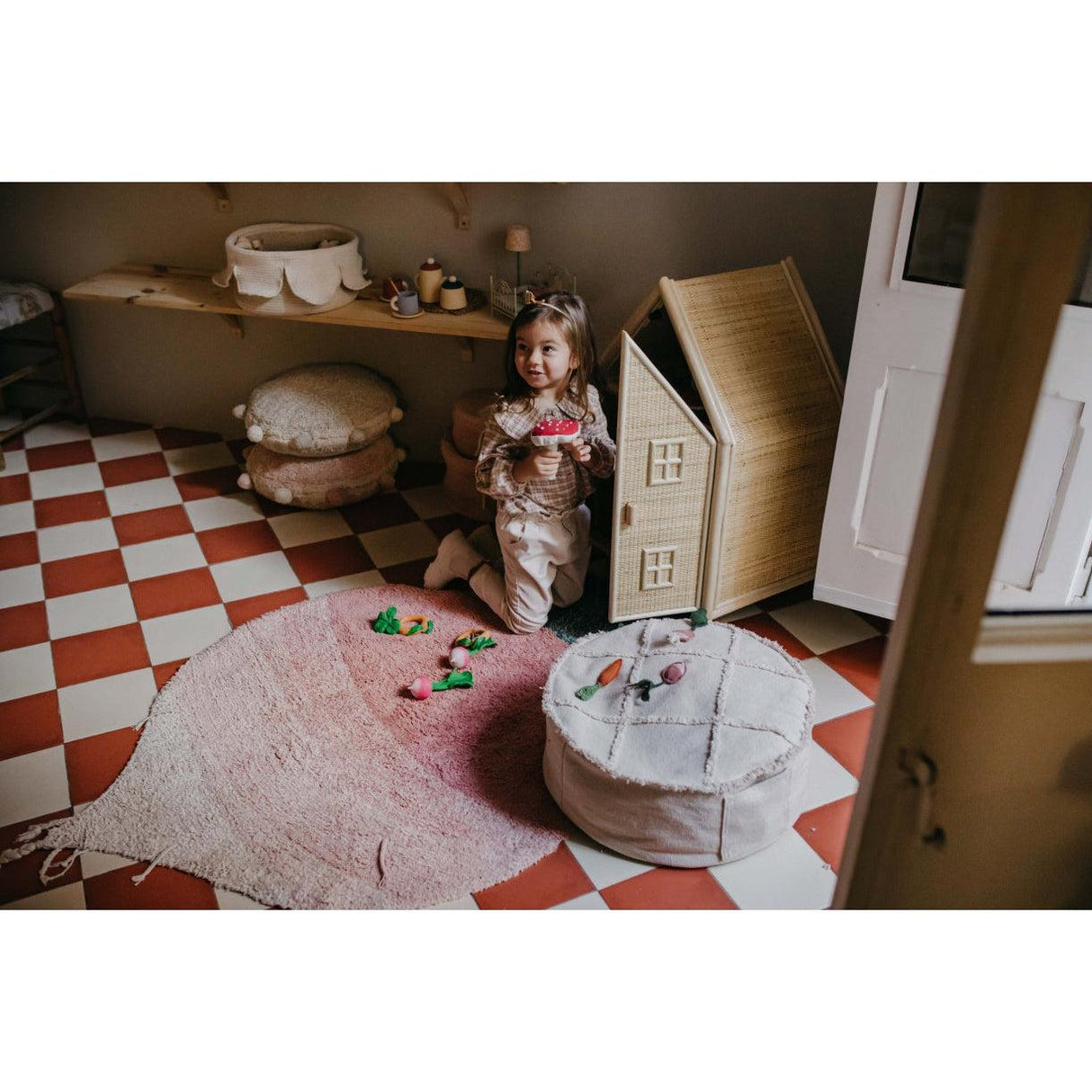 Rugs by Roo | Lorena Canals Oli & Carol Ramona The Radish Washable Area Rug-C-RAMONA