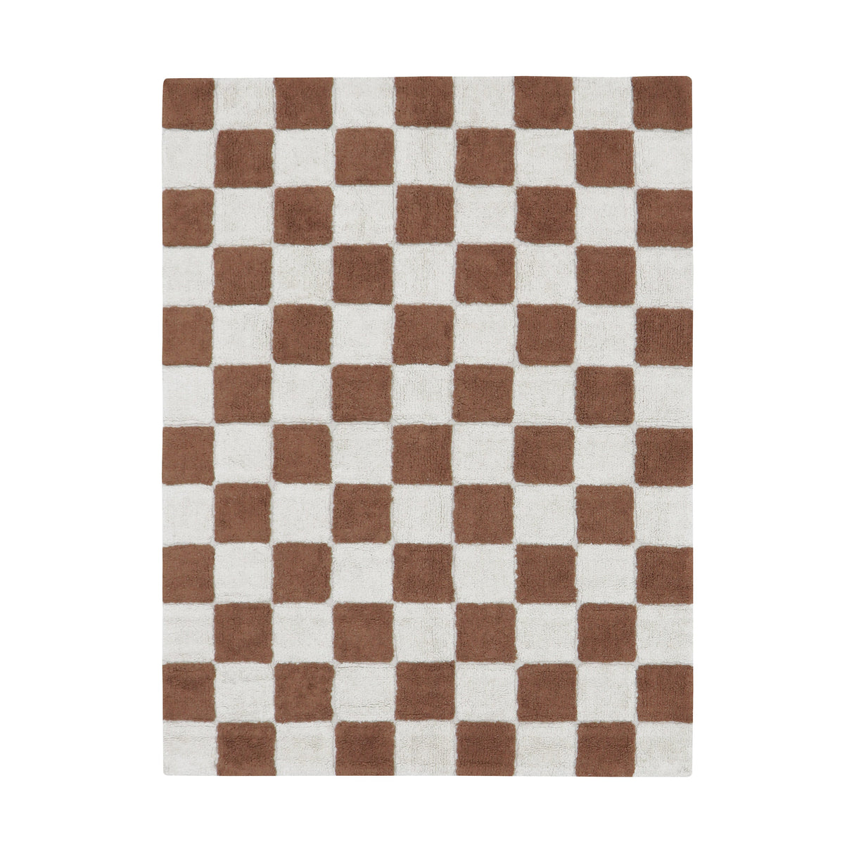 Little Chefs Kitchen Tiles Toffee Washable Rug