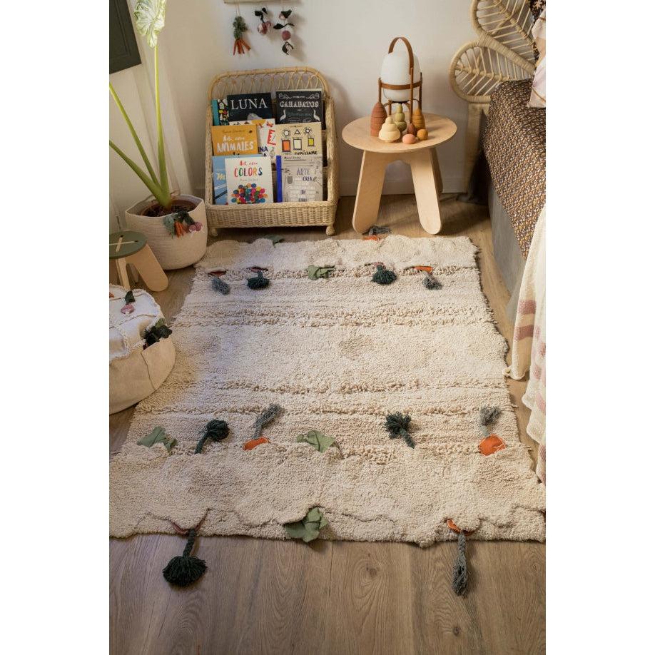 Rugs by Roo | Lorena Canals Oli & Carol Veggie Garden Washable Area Rug-C-VEGAR