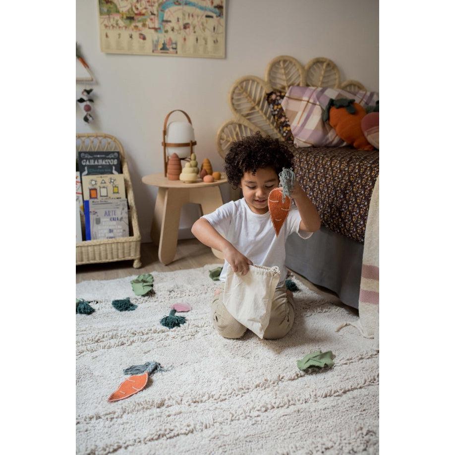 Rugs by Roo | Lorena Canals Oli & Carol Veggie Garden Washable Area Rug-C-VEGAR