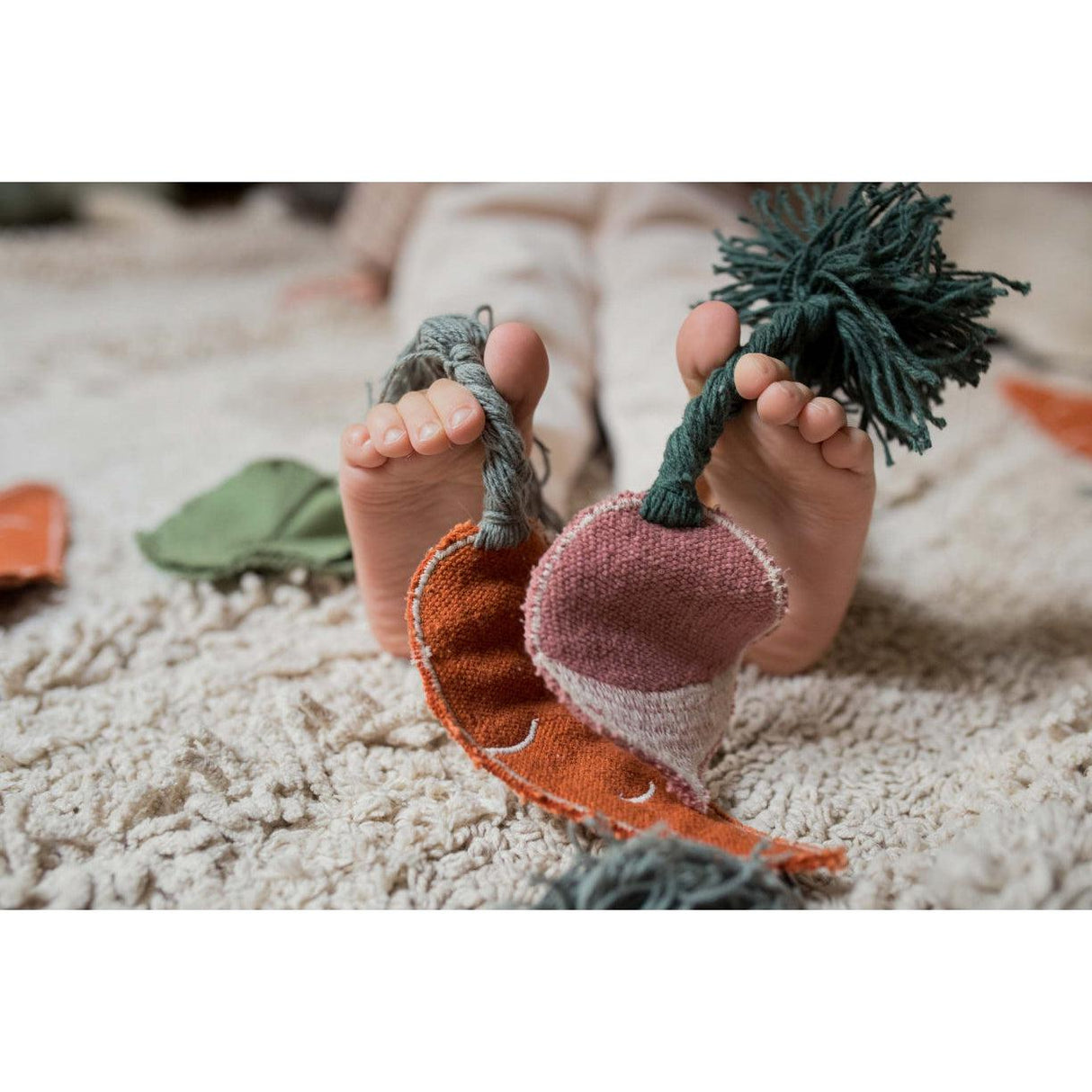 Rugs by Roo | Lorena Canals Oli & Carol Veggie Garden Washable Area Rug-C-VEGAR