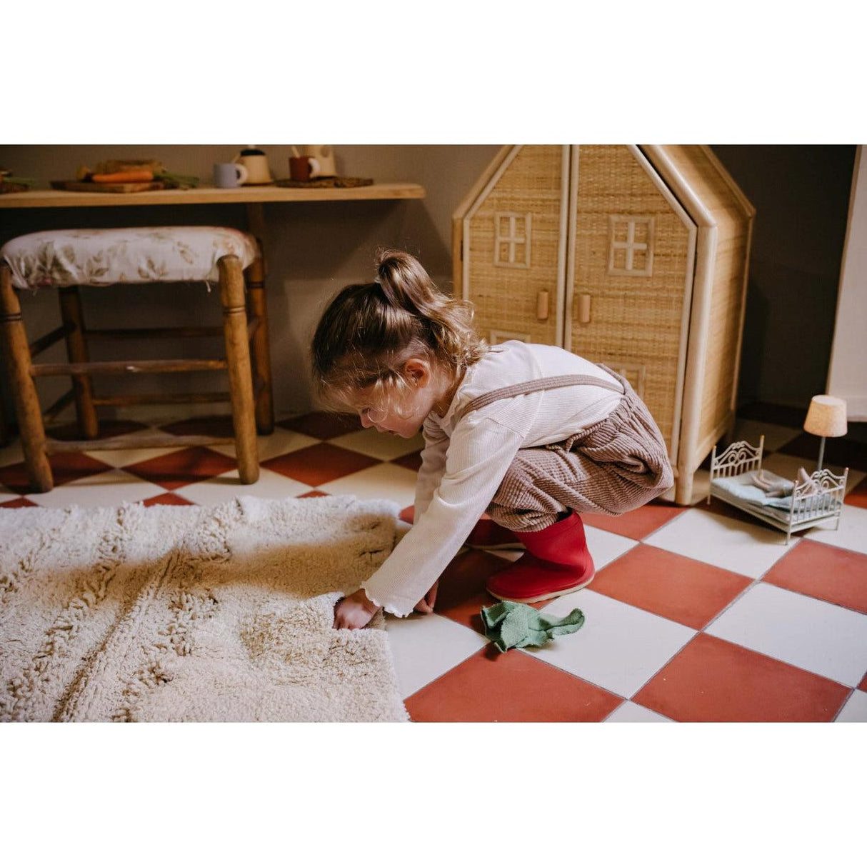 Rugs by Roo | Lorena Canals Oli & Carol Veggie Garden Washable Area Rug-C-VEGAR