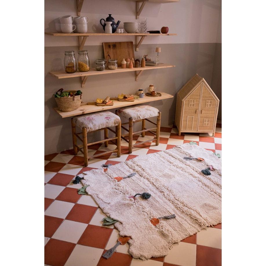 Rugs by Roo | Lorena Canals Oli & Carol Veggie Garden Washable Area Rug-C-VEGAR