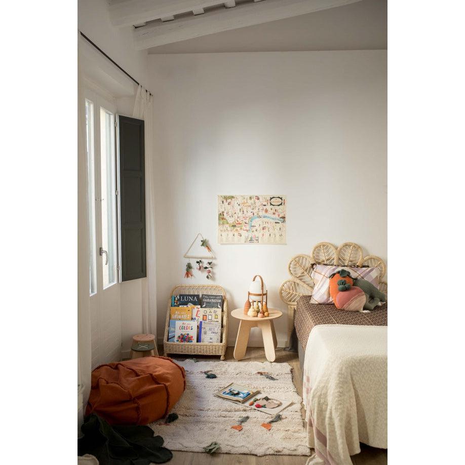 Rugs by Roo | Lorena Canals Oli & Carol Veggie Garden Washable Area Rug-C-VEGAR