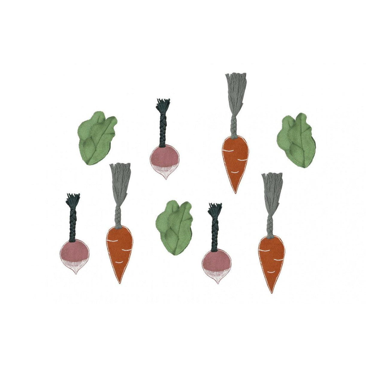 Rugs by Roo | Lorena Canals Oli & Carol Veggie Garden Washable Area Rug-C-VEGAR