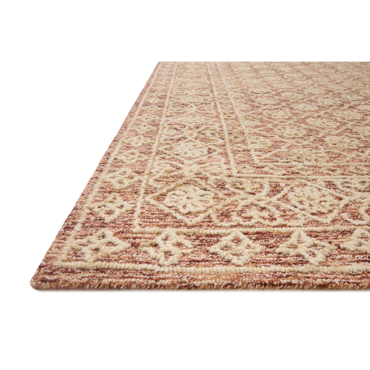 Rugs by Roo | Loloi Cecelia Rust Area Rug-CECECEC-01RUNA2339