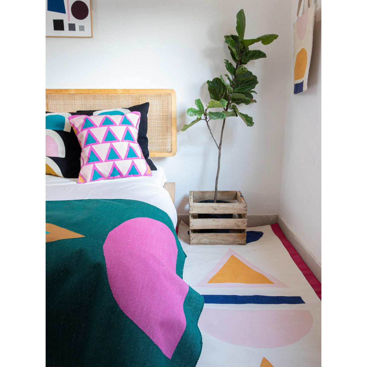 Rugs by Roo | Leah Singh Dana Navy Runner Rug-H16DAN02