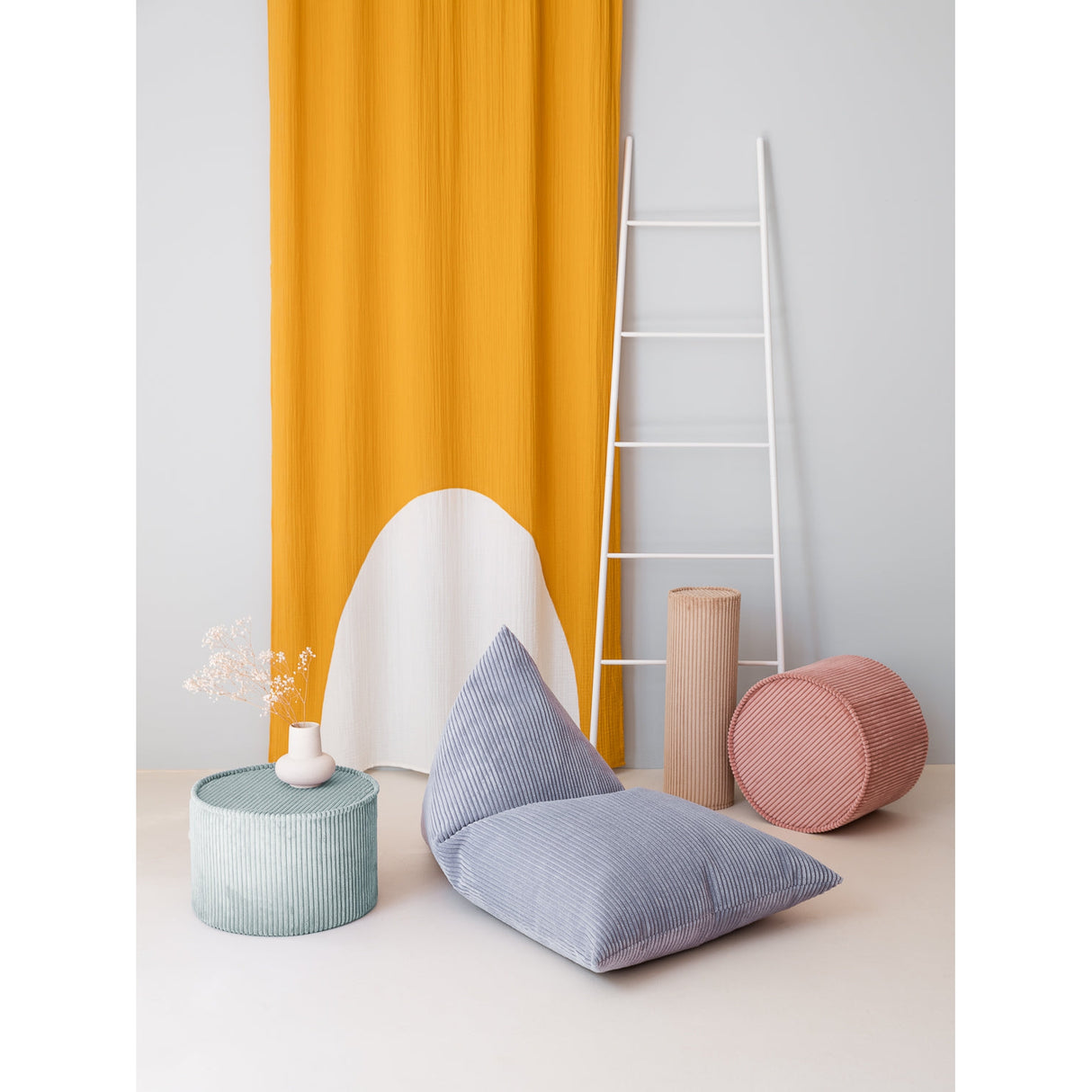 Blueberry Blue Big Lounger