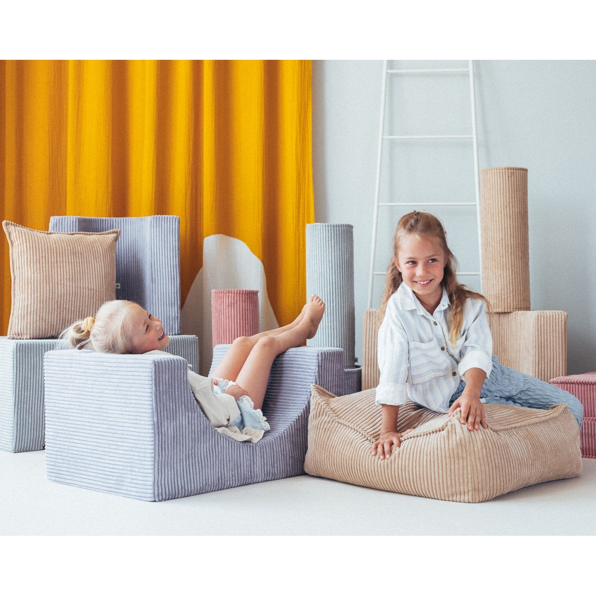 Brown Sugar Square Ottoman