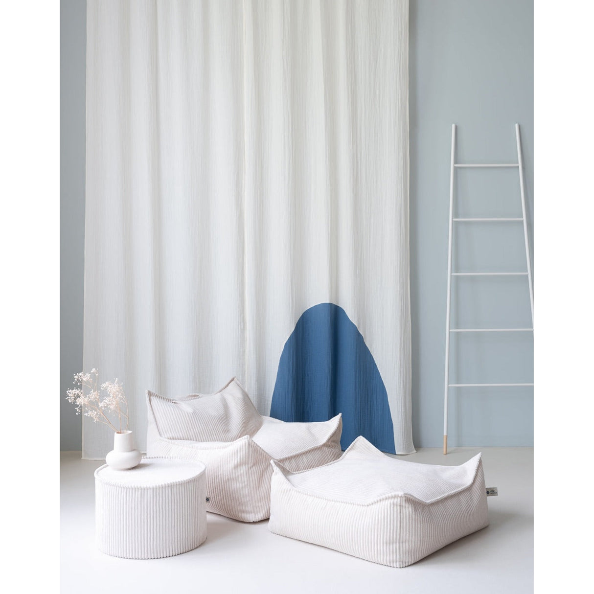 Marshmallow Square Ottoman