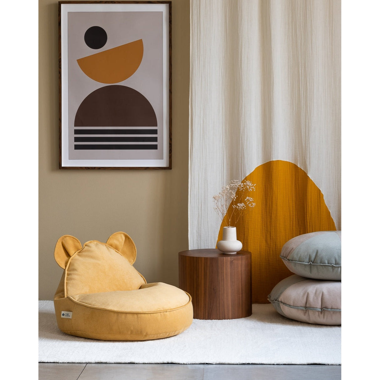 Salted Caramel Bear Beanbag