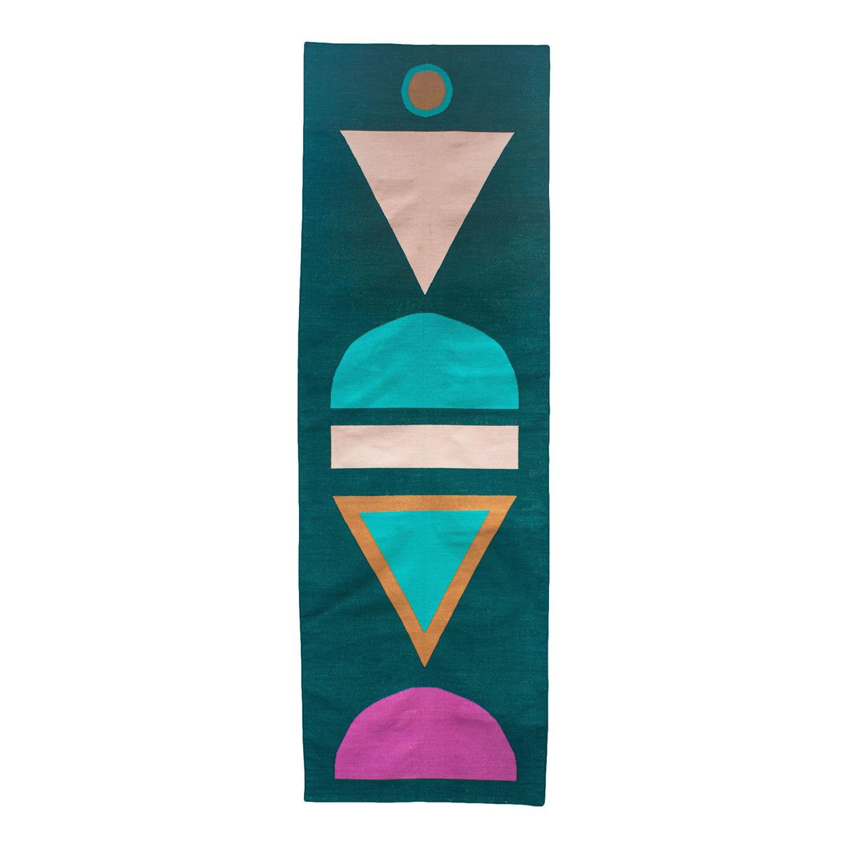 Rugs by Roo | Leah Singh Dana Emerald Runner Rug-H15DAN02