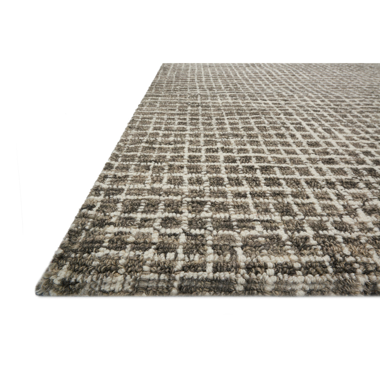 Rugs by Roo Loloi Giana Charcoal Area Rug in size 12' 0" x 15' 0"
