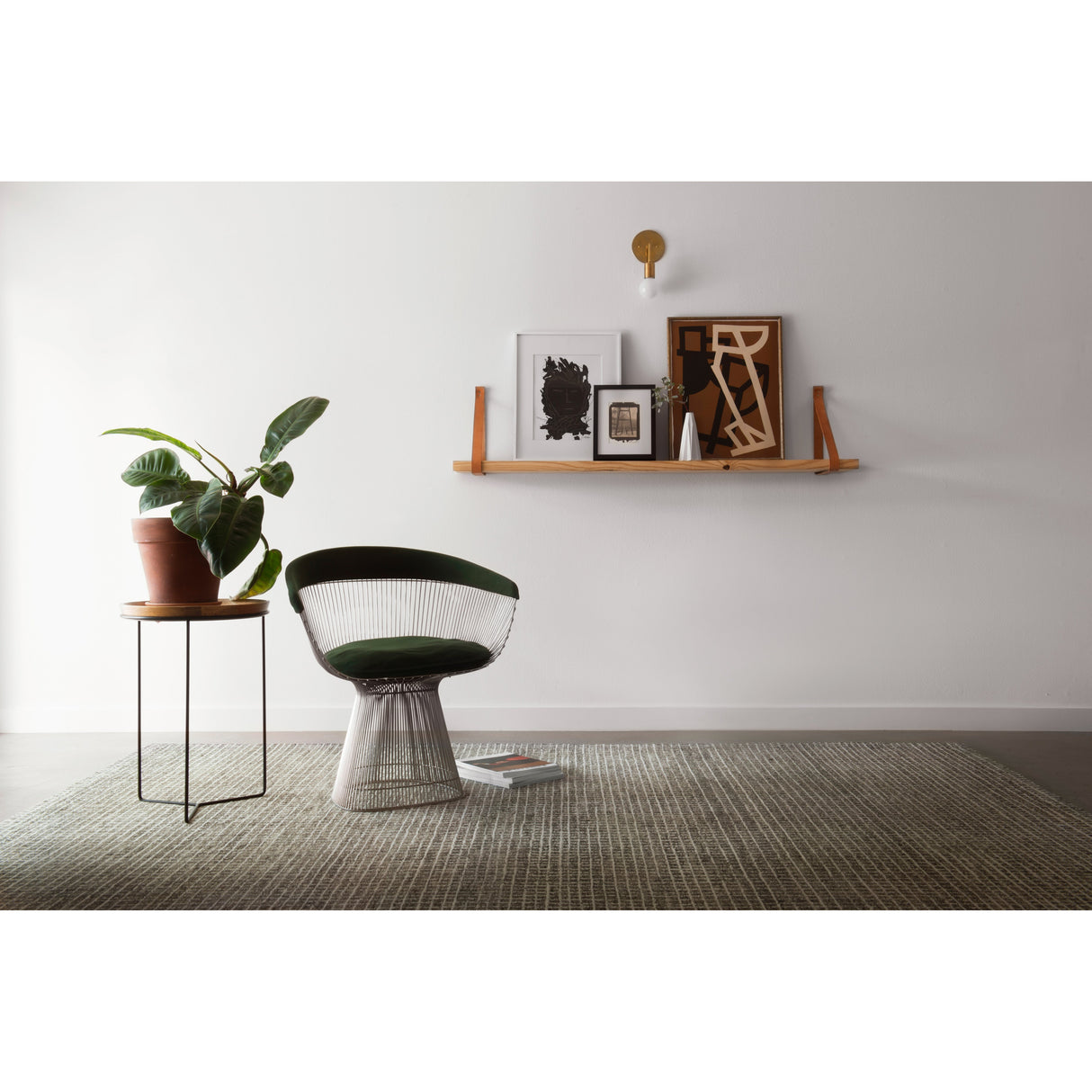 Rugs by Roo Loloi Giana Charcoal Area Rug in size 7' 9" x 9' 9"