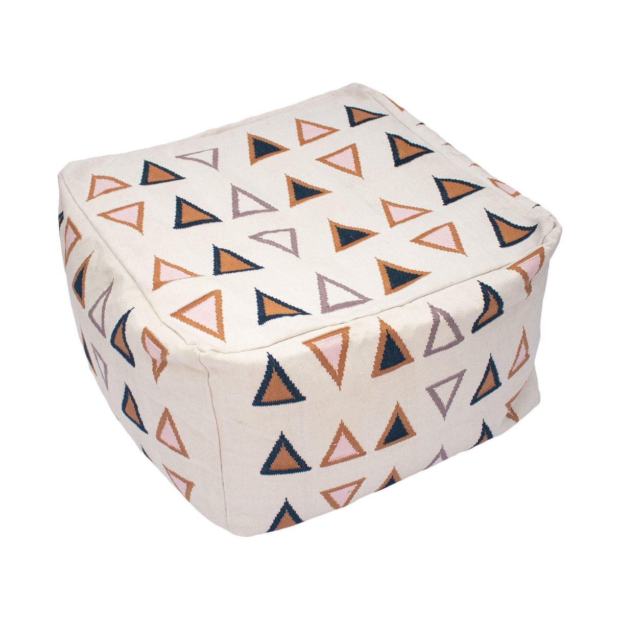 Rugs by Roo | Leah Singh Gramercy Multi Pouf-H16POU02