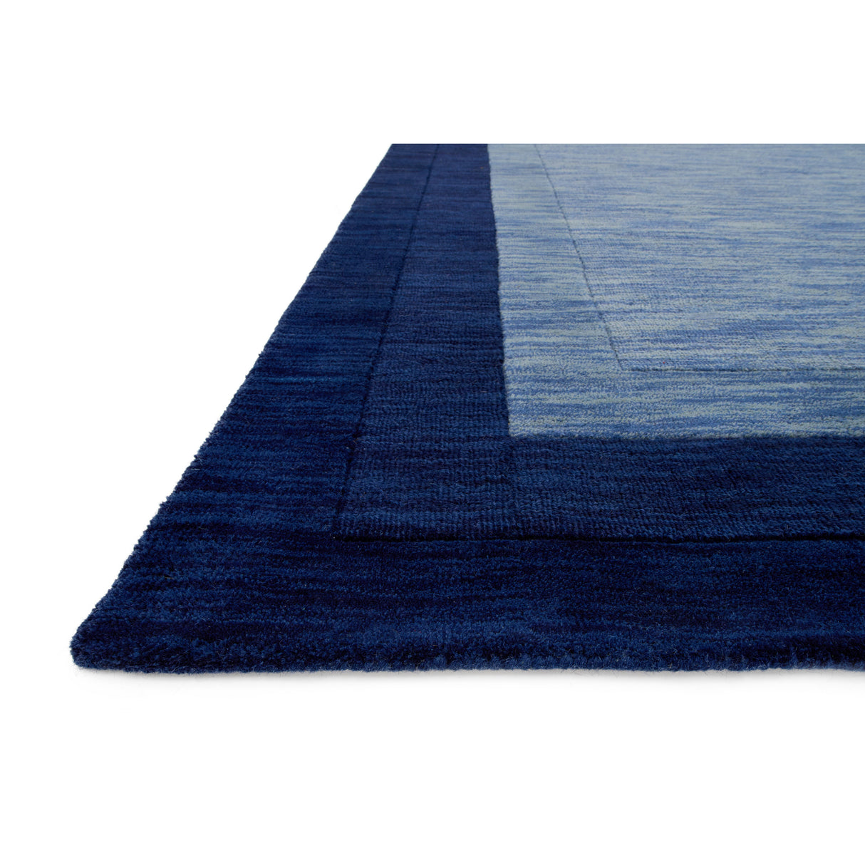Rugs by Roo Loloi Hamilton Navy Area Rug in size 5' 0" x 7' 6"
