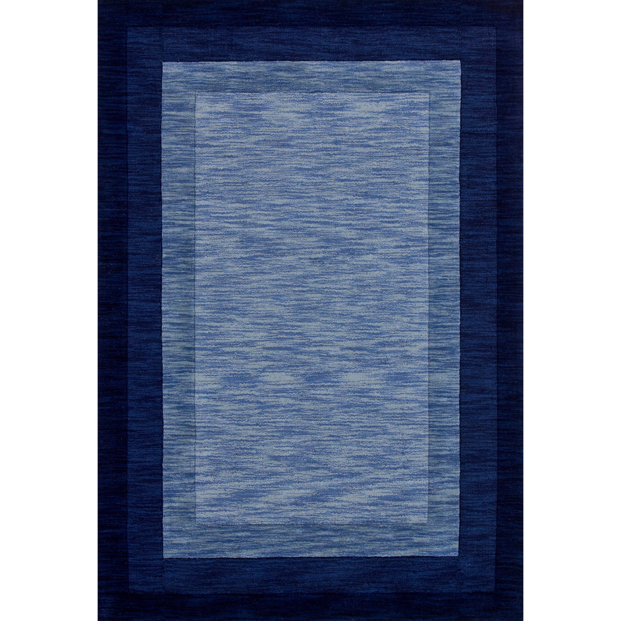 Rugs by Roo Loloi Hamilton Navy Area Rug in size 18" x 18" Sample