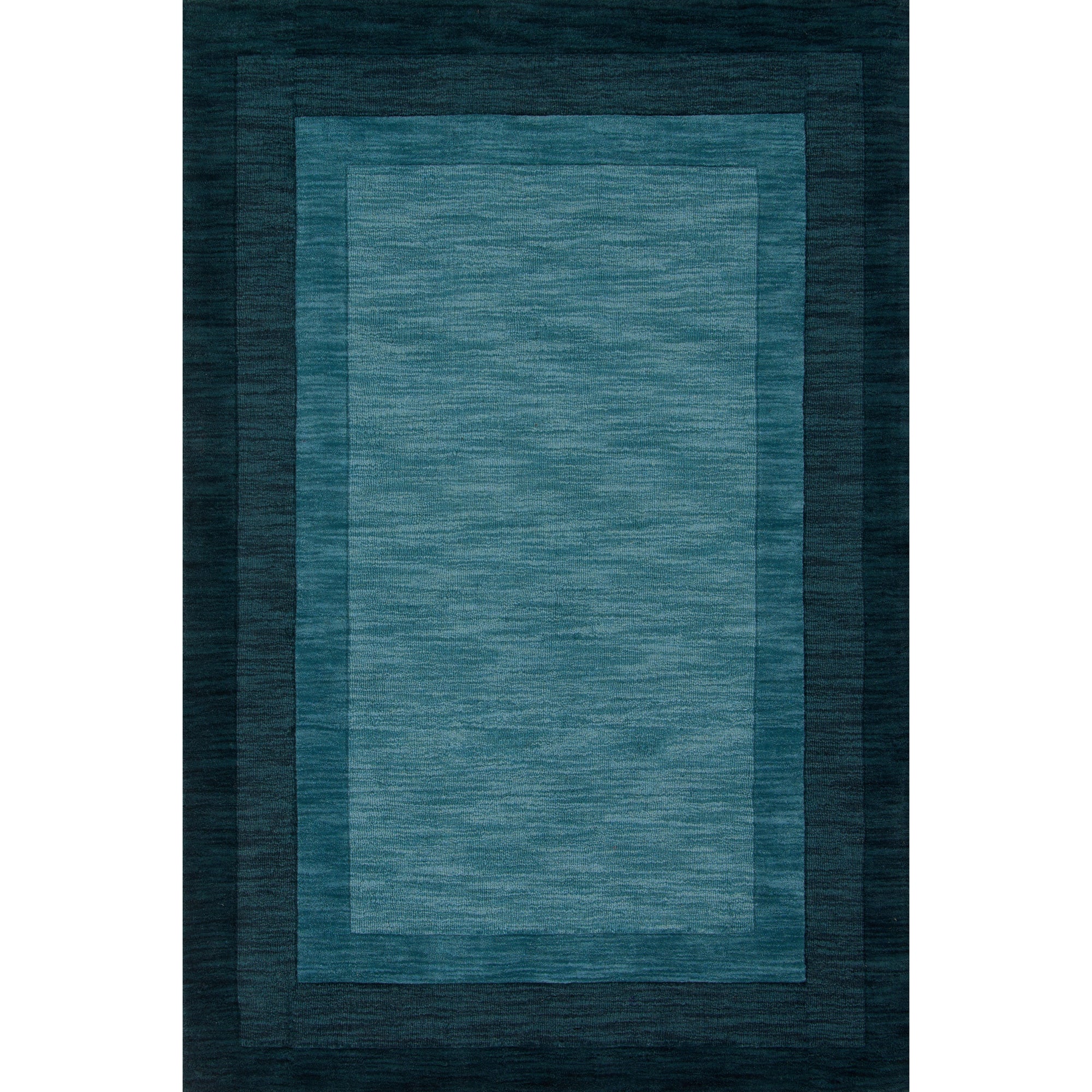 Rugs by Roo Loloi Hamilton Teal Area Rug in size 18" x 18" Sample