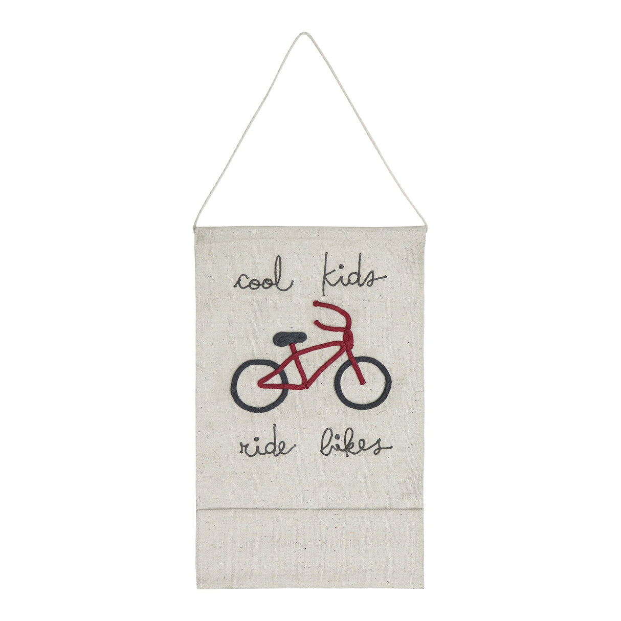 Eco-City Cool Kids Ride Bikes Wall Pocket Hanger