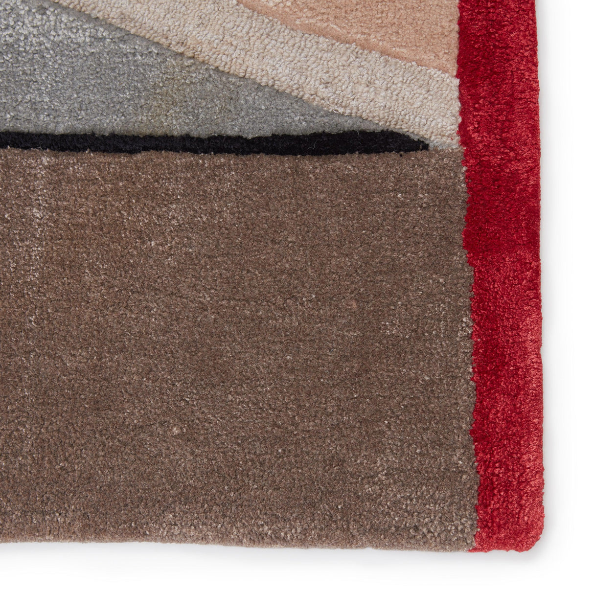 Rugs by Roo | Jaipur Living Tauri Handmade Geometric Pink Gray Square Rug-RUG149643